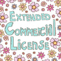 No Expiration Commercial License | Extended Rights for Products & Designs - For Single Listing