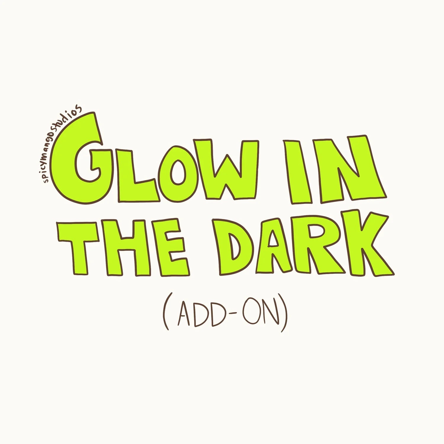 Glow in the Dark Add-On for Seamless Pattern