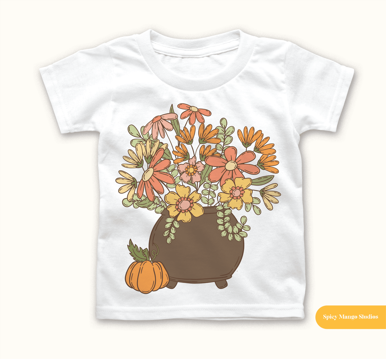 Autumn Floral Transparent SVG Sublimation