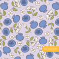 Lavender Blueberry Bliss Seamless Pattern – Digital Download