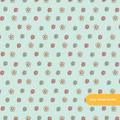 Mint Ditsy Daisies Seamless Pattern – Digital Download