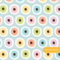 Pastel Blue Eye Spy Halloween Seamless Pattern