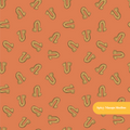 Rust Horseshoe Seamless Pattern