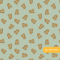 Sage Horseshoe Seamless Pattern