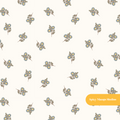Off White Lovely Floral Seamless Pattern