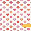 Neutral Lip Smacker Seamless Pattern – Digital Download