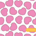 Pink Lovely Heart Seamless Pattern