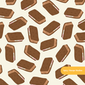 Neutral Neapolitan Ice Cream Seamless Pattern – Digital Download