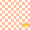 Orange Checker Seamless Pattern