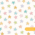Pastel Stars Seamless Pattern