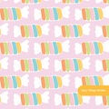 Lilac Rainbow Candy Seamless Pattern