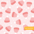 Snow Hats Seamless Pattern