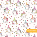 Off White Spooky Witch Seamless Pattern