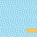 Light Blue Valley Polka Dot Seamless Pattern