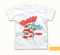 Red Vegan Sushi Transparent SVG Sublimation