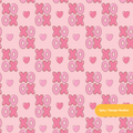 Pink XOXO Valentine's Seamless Pattern