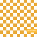 Yellow Checker Seamless Pattern