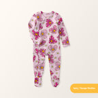 Pink Daisy Love Seamless Pattern