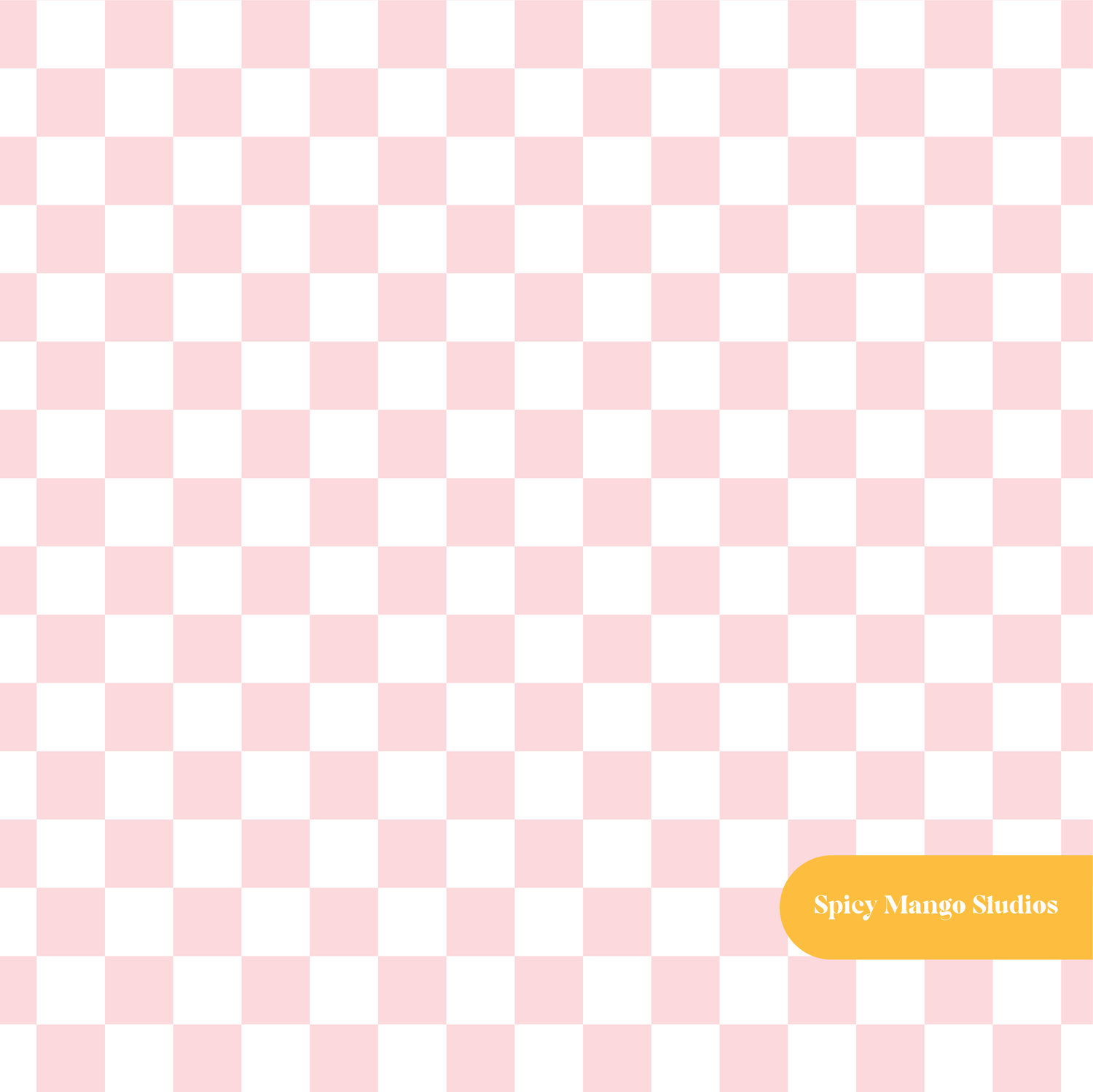 White and Pink Alana Micro Checker Seamless Pattern