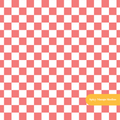 White and Red Alana Micro Checker Seamless Pattern