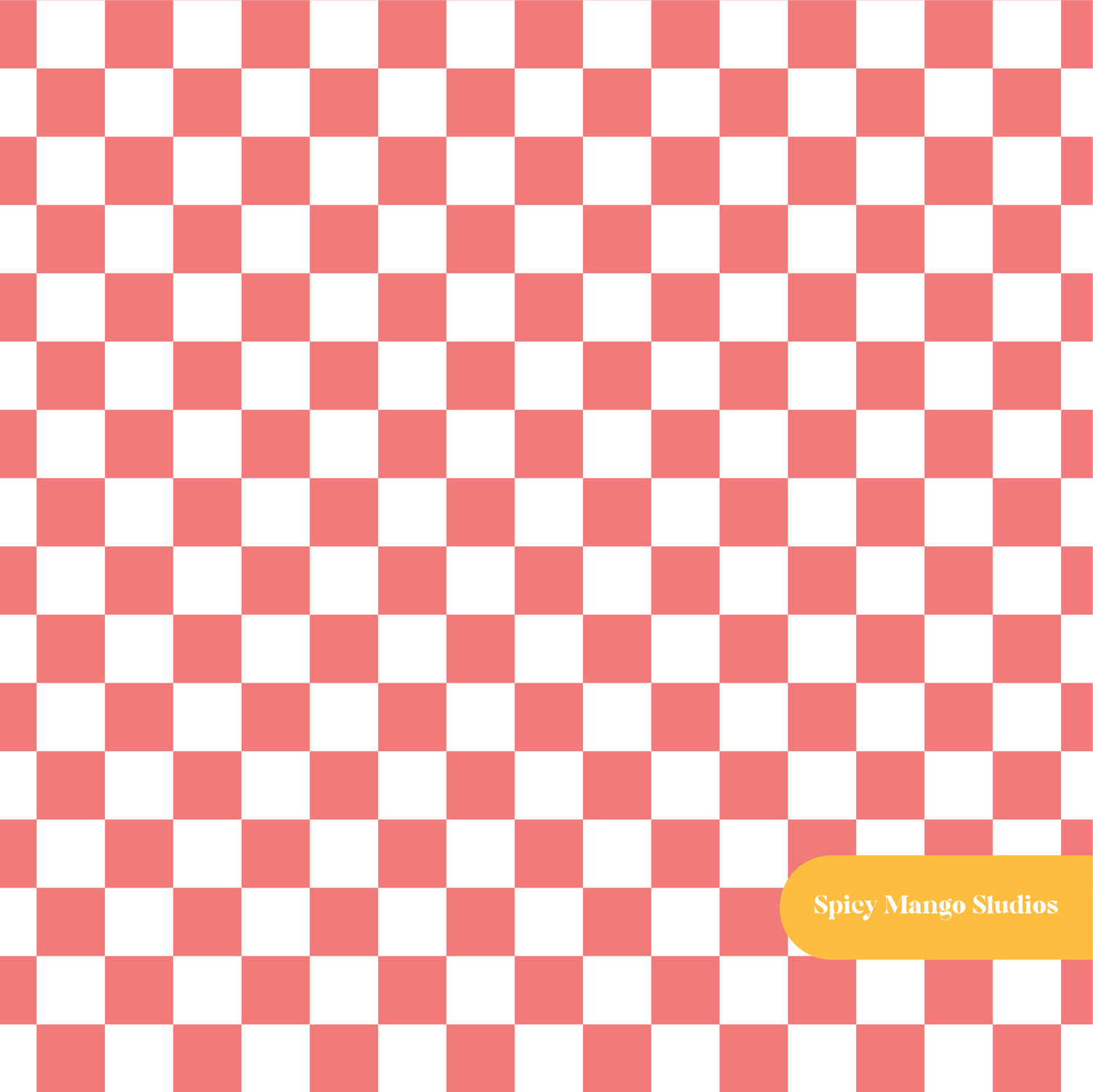 White and Red Alana Micro Checker Seamless Pattern
