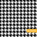 Black and White Houndstooth Seamless Pattern