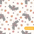Neutral and Gray Batilda Seamless Pattern
