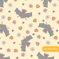 Pastel Yellow Batilda Seamless Pattern