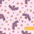 Pink Batilda Seamless Pattern