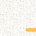 Off White Confetti Polka Dot Seamless Pattern