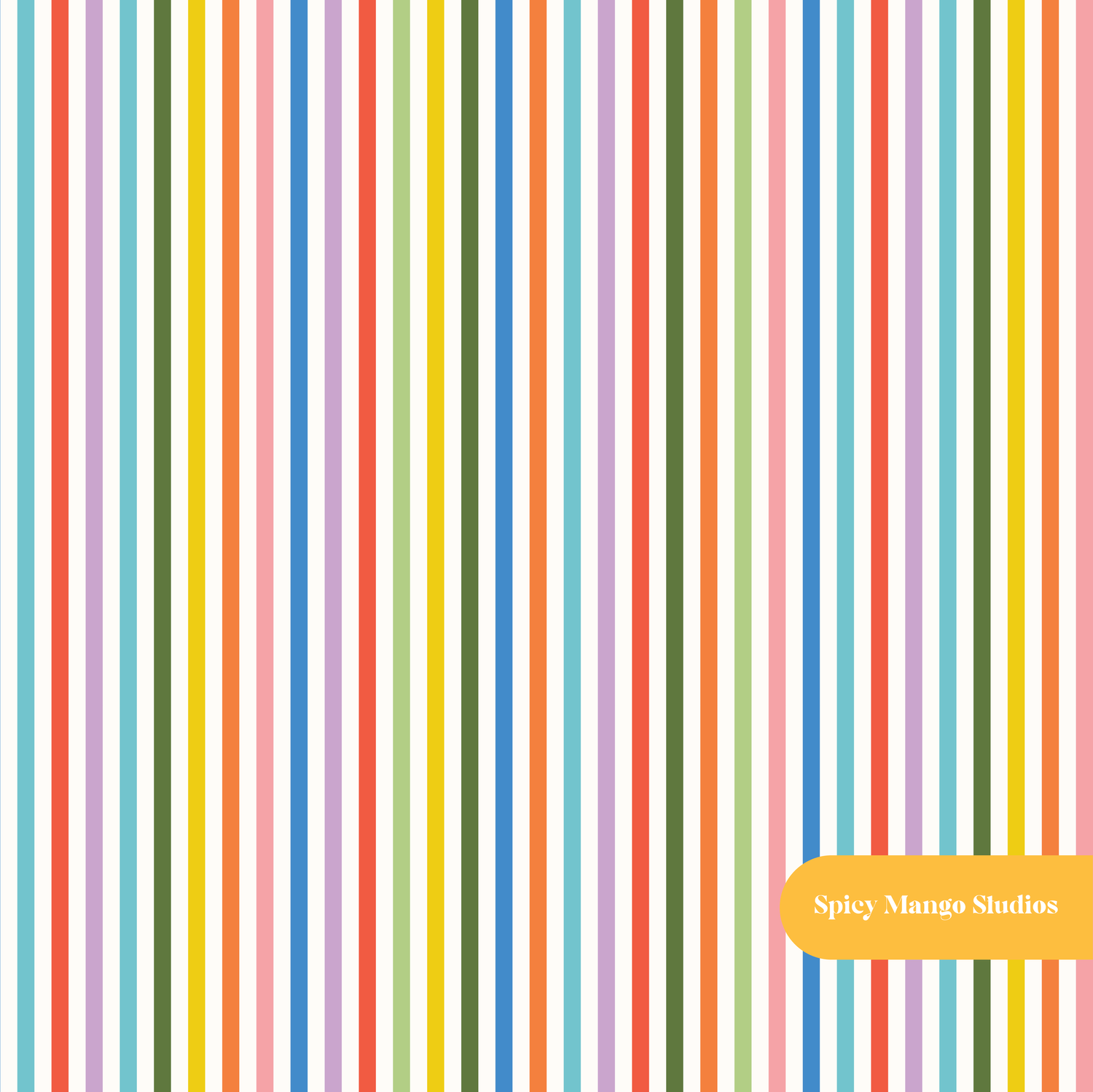 Off White Confetti Stripe Seamless Pattern