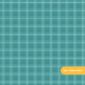 Aqua Cute Plaid Seamless Pattern