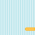 Aqua Darling Pinstripe Seamless Pattern