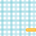 Aqua Darling Gingham Seamless Pattern