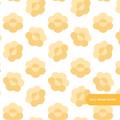 Yellow Darling Floral Seamless Pattern