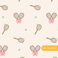Neutral Game Set Match Seamless Pattern – Digital Download
