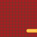 Classic Red Happy Christmas Plaid Seamless Pattern