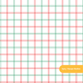 White and Red Happy Christmas Plaid Seamless Pattern