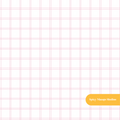 White and Pink Happy Plaid Seamless Pattern