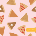 Pink Happy Pie Medley Seamless Pattern – Digital Download