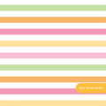 Happy Summer Stripe Seamless Pattern