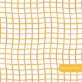 Mustard Modern Plaid Seamless Pattern