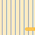 Yellow and Blue Maine Stripe Seamless Pattern