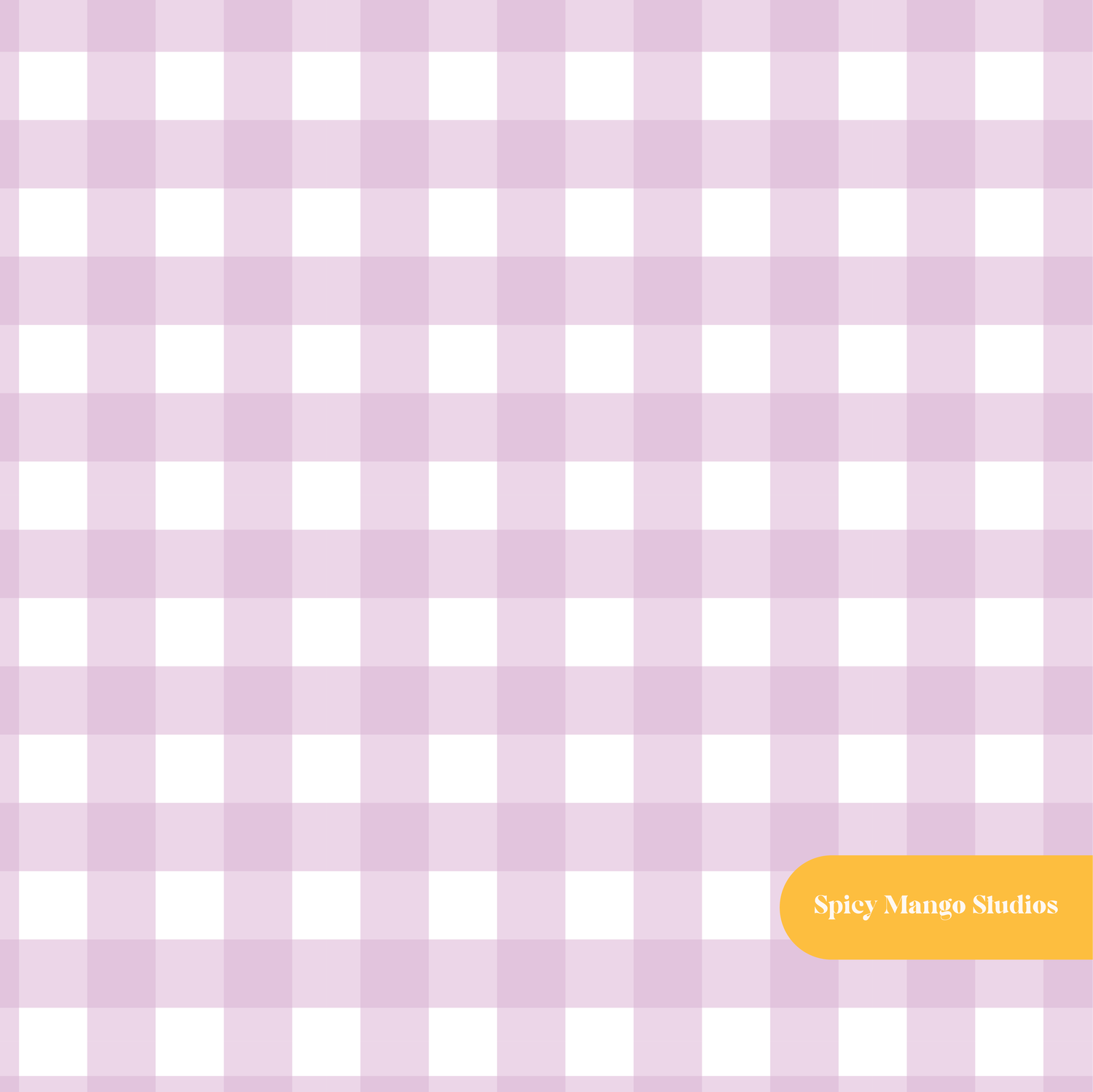 Purple Gingham Seamless Pattern