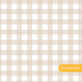 Tan Gingham Seamless Pattern