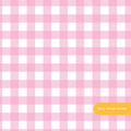 Pink Gingham Seamless Pattern