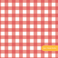 Red Gingham Seamless Pattern