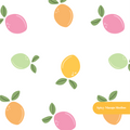 Pink Lemonade Seamless Pattern
