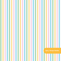 Pastel Rainbow Stripe Seamless Pattern