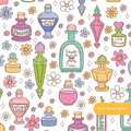 White Spellbound Seamless Pattern